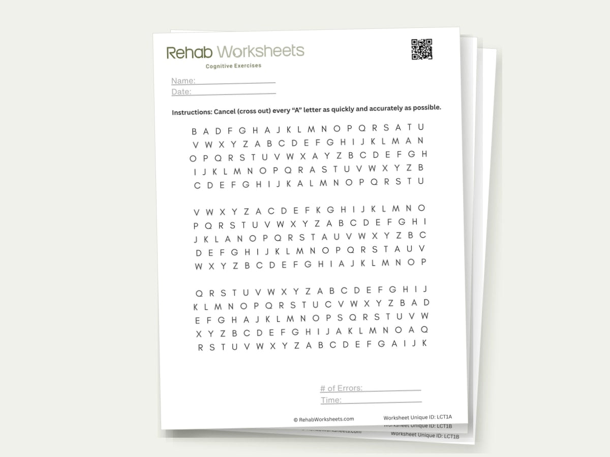 10 basic worksheets