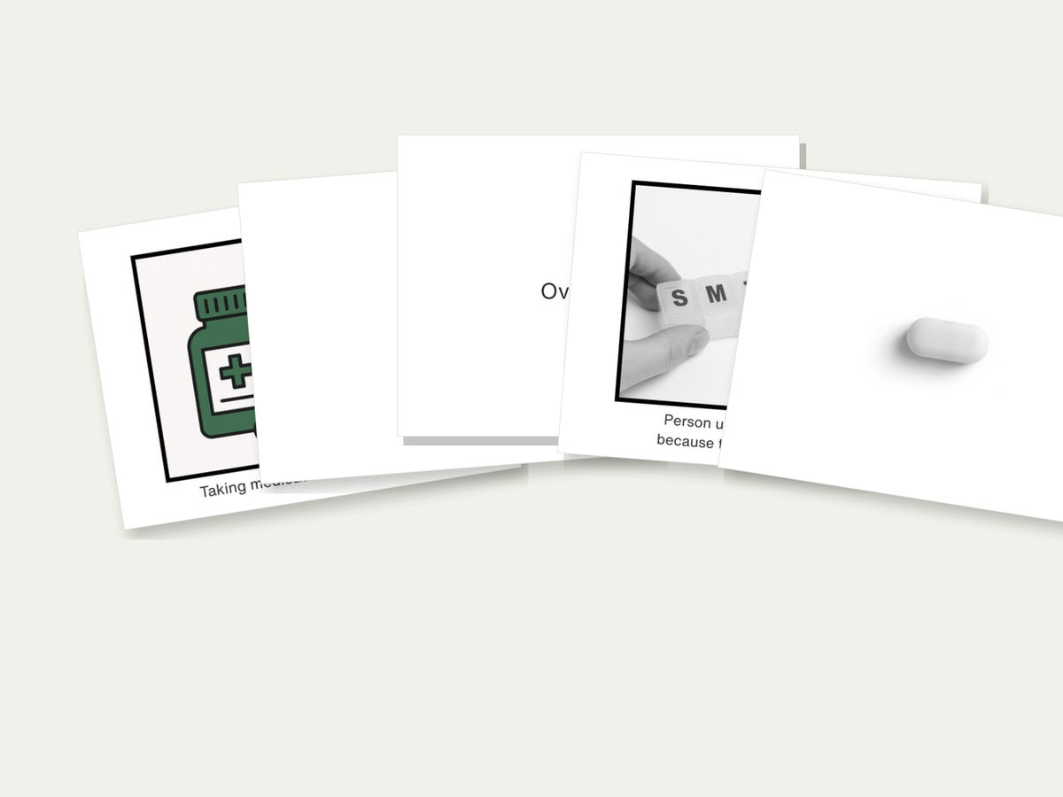 Cue card decks