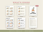 What's inside: six print-ready pages with 6-step and 3-step cards, high-contrast versions, a sink sign and a caregiver guide