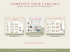 Complete your care set: toilet routine cards, dementia home labels and hand washing cards from Rehab Worksheets