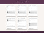 The joins, taught: six worksheets on the part A-to-Z packs skip