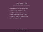 Who it's for: adults and teens who never learned cursive or want it back, dysgraphia, ADHD and dyslexia, handwriting changed by stroke or injury, OTs, teachers and tutors
