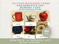 Picture Matching Cards for Dementia (30 Pairs) — Memory Care Activity