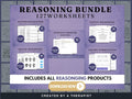 Reasoning Worksheets Bundle — Complete Reasoning & Judgment Set