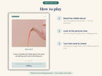 Guess It! Picture Riddle Cards for Dementia (30 Cards) — No-Fail Memory Care Game