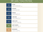 Dementia Home Labels — 100+ Large-Print Picture Signs for the Whole House