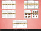 Memory Worksheets Bundle (120) — Complete Memory Rehab Set