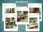Dementia Spot the Difference Worksheets (30) — Realistic Scenes for Adults