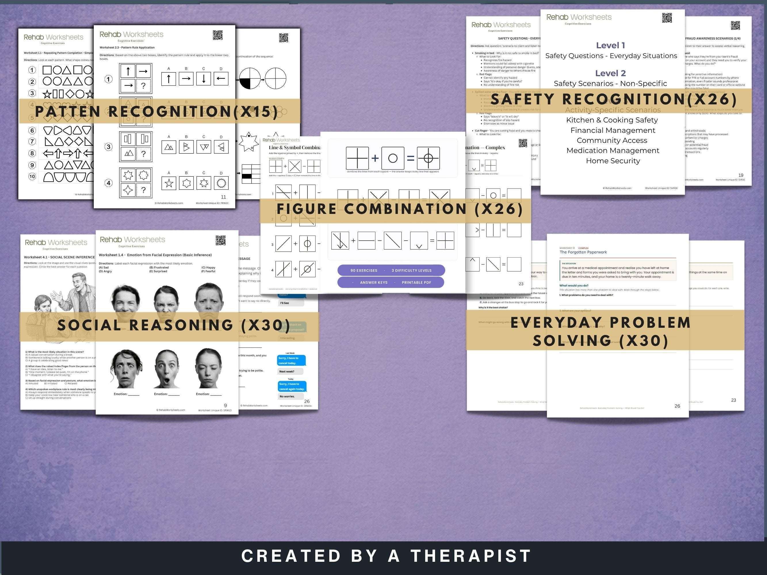 Reasoning Worksheets Bundle — Complete Reasoning & Judgment Set