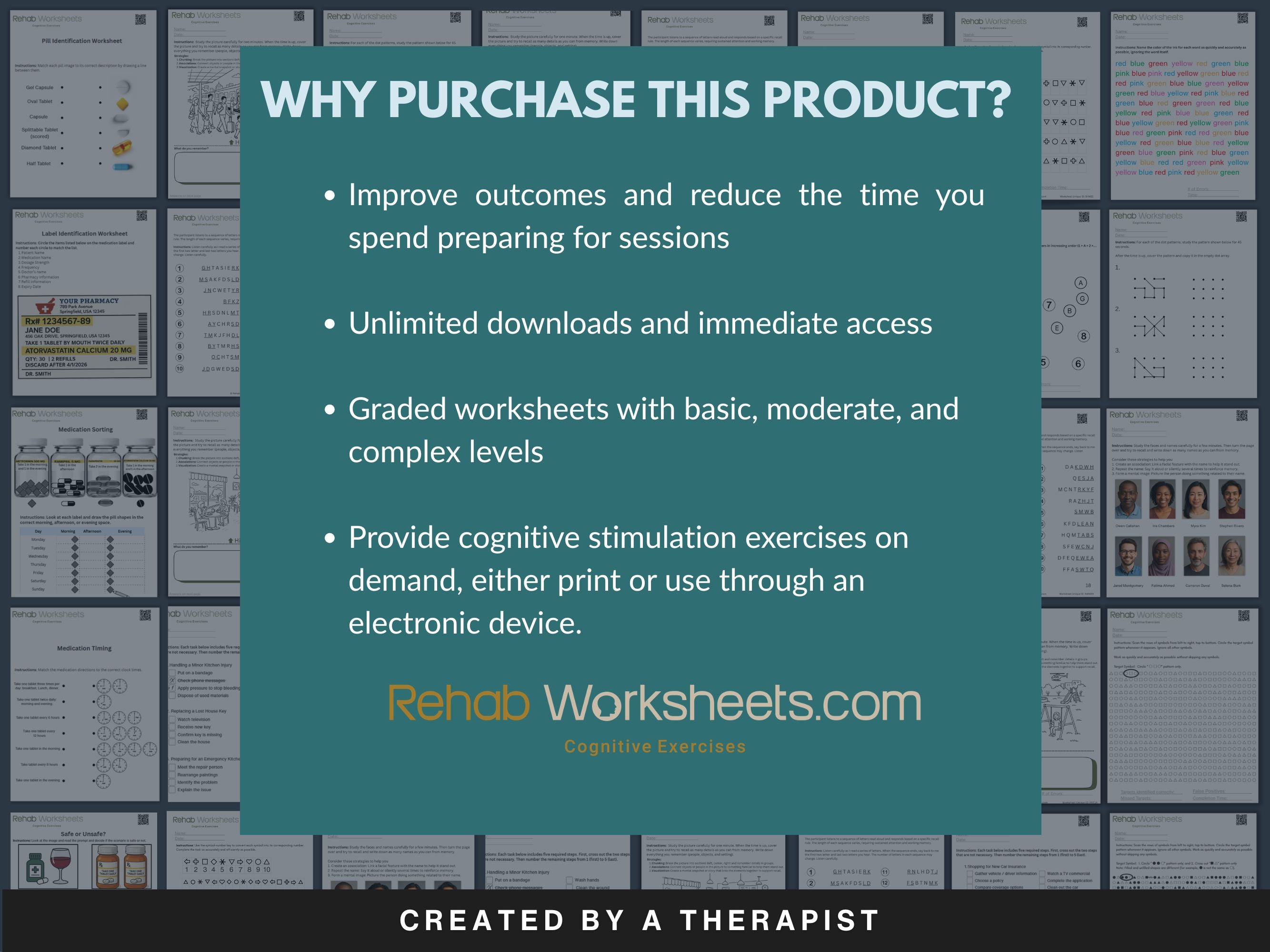 Visual Perception Worksheets Bundle — Motor-Free Visual Perception Set