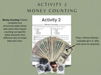 Money Management Kit from Rehab Worksheets featuring occupational, speech, cognitive, and physical therapy tools in a compact kit.