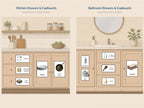 Dementia Home Labels — 100+ Large-Print Picture Signs for the Whole House