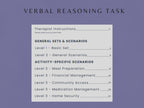 Safety Reasoning Worksheets (26 Worksheets) – Verbal Reasoning - Rehab Worksheets