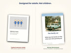Dementia Reminiscence Cards (40) — Illustrated Conversation Prompts