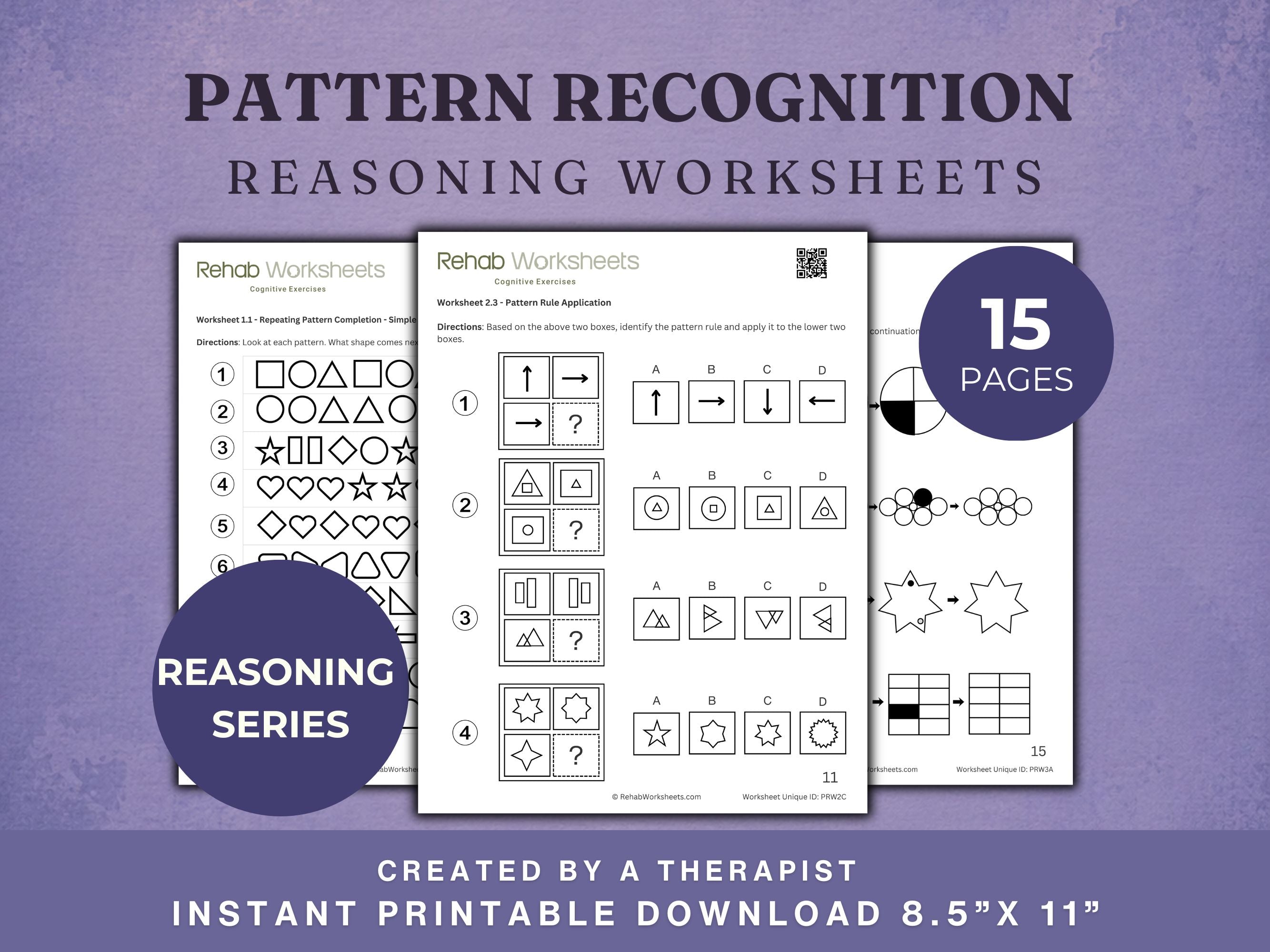 Reasoning Worksheets Bundle — Complete Reasoning & Judgment Set