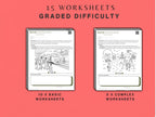 Picture Recall Task Worksheets (15 Worksheets) - Memory