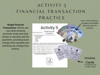 Money Management Kit - Canadian Edition - Occupational Therapy Tool, Speech Therapy Activity, Cognitive Training, Physical Kit