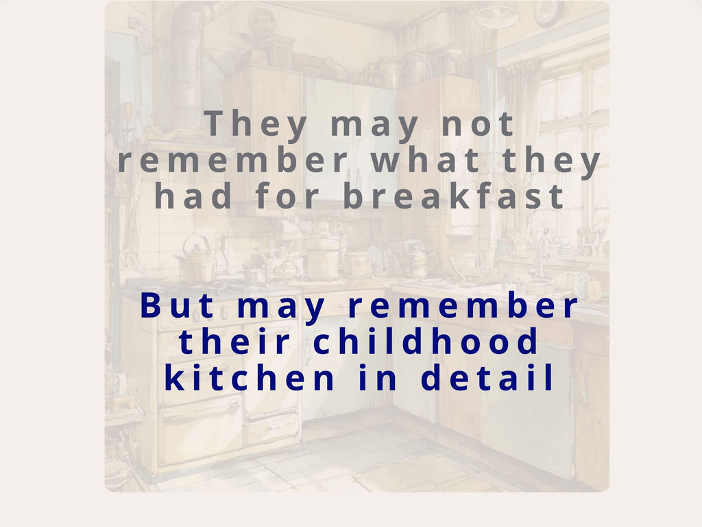 Dementia Reminiscence Cards (40) — Illustrated Conversation Prompts