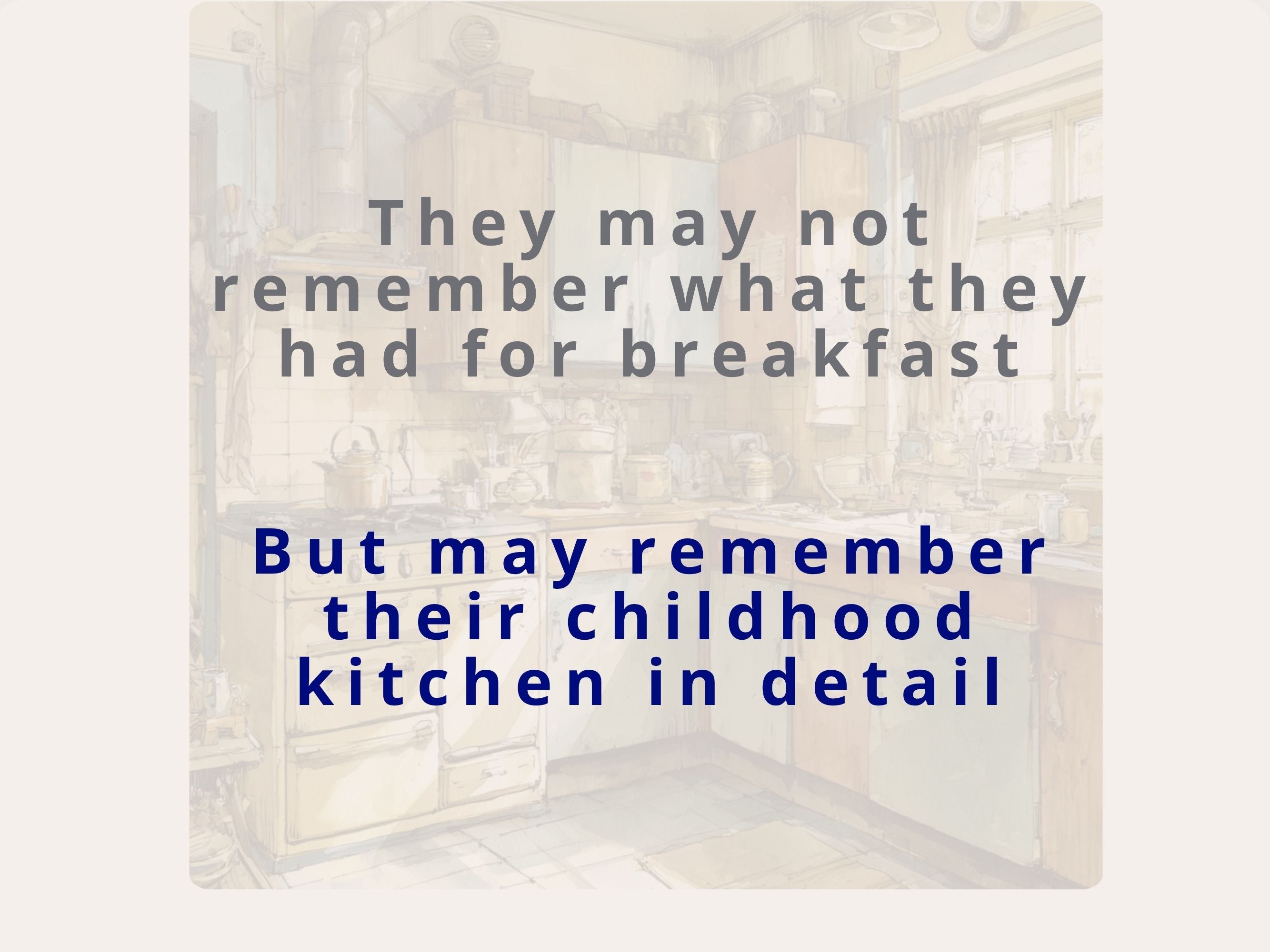 Dementia Reminiscence Cards (40) — Illustrated Conversation Prompts