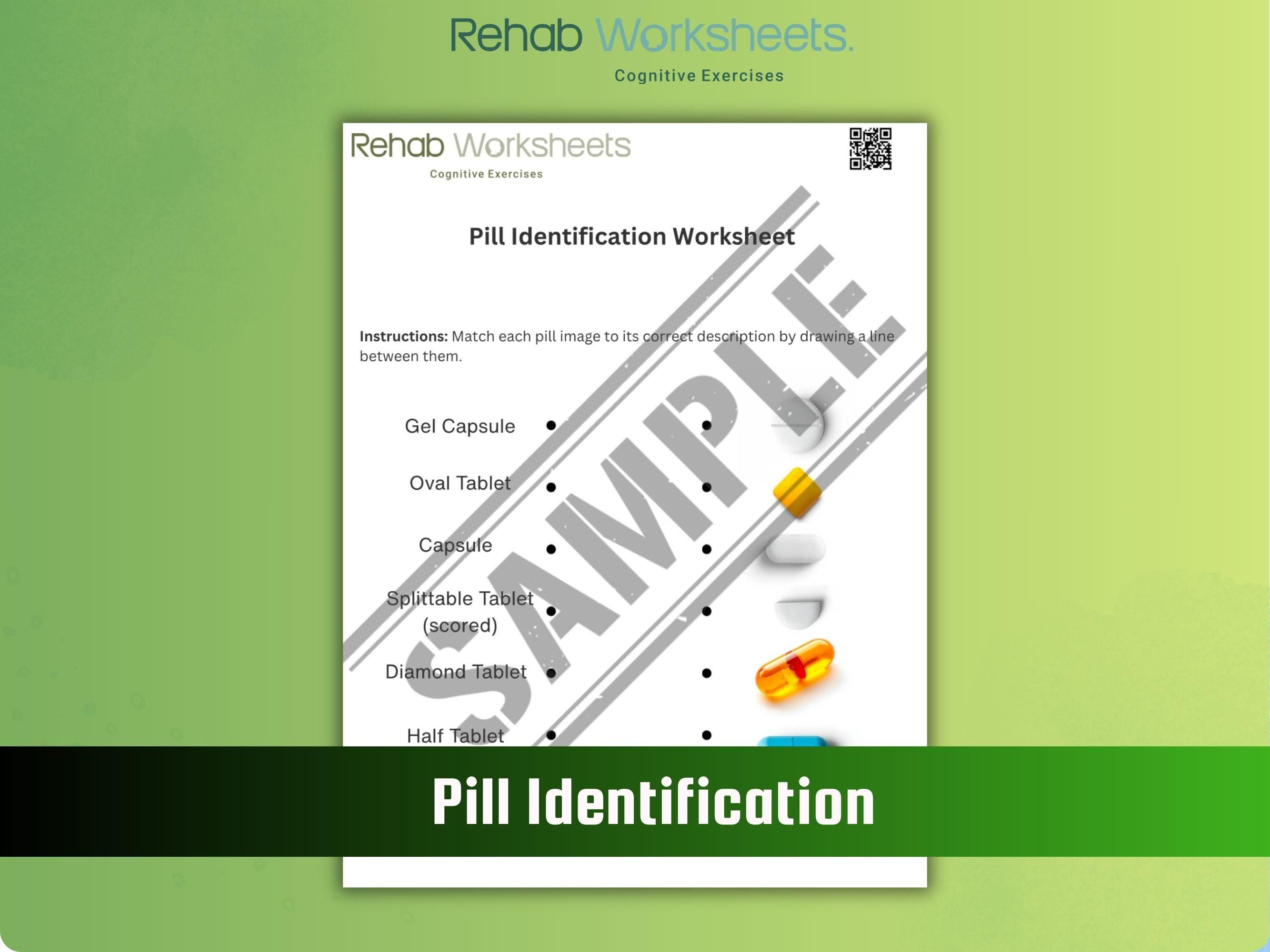 Medication Management (10 Worksheets) - Functional