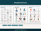 Three hospital boards: Nurse I need, My care team and Medicines
