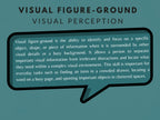 Visual Figure-Ground Worksheets from Rehab Worksheets, 15 pages for visual perception training, shown in the image.