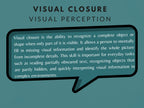 Visual Closure Worksheets by Rehab Worksheets, 15 pages for visual perception practice with engaging visual exercises.