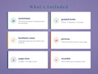 What is included: 36 worksheets, 3 graded levels, facilitator notes, 36 pictures, 2 page sizes, PDF file, reusable