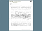 Letter Cancellation Task (30 Worksheets) - Attention - Rehab Worksheets