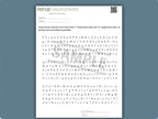 Letter Cancellation Task (30 Worksheets) - Attention - Rehab Worksheets