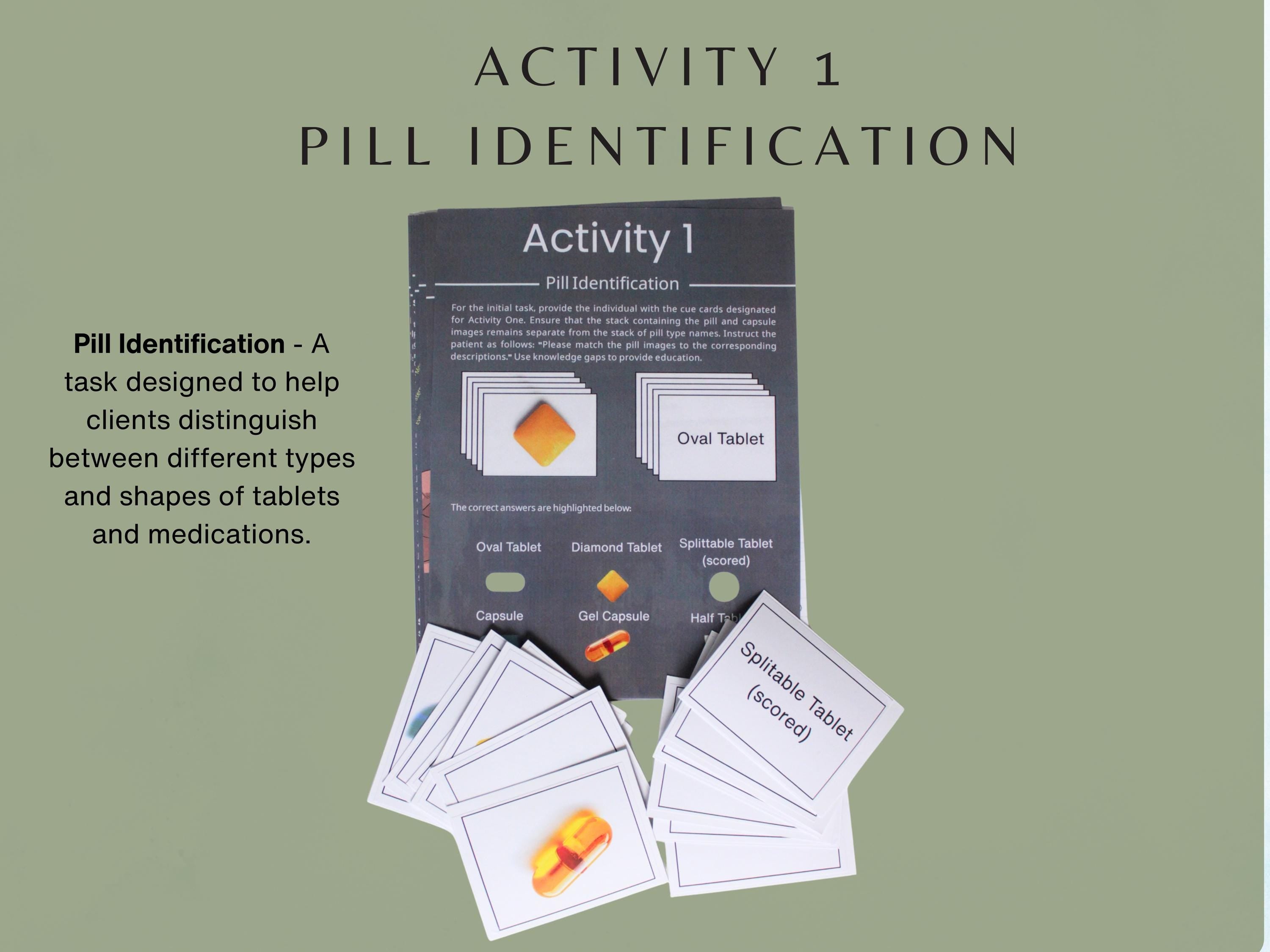 Medication Management Full Kit - Physical Kit - Rehab Worksheets