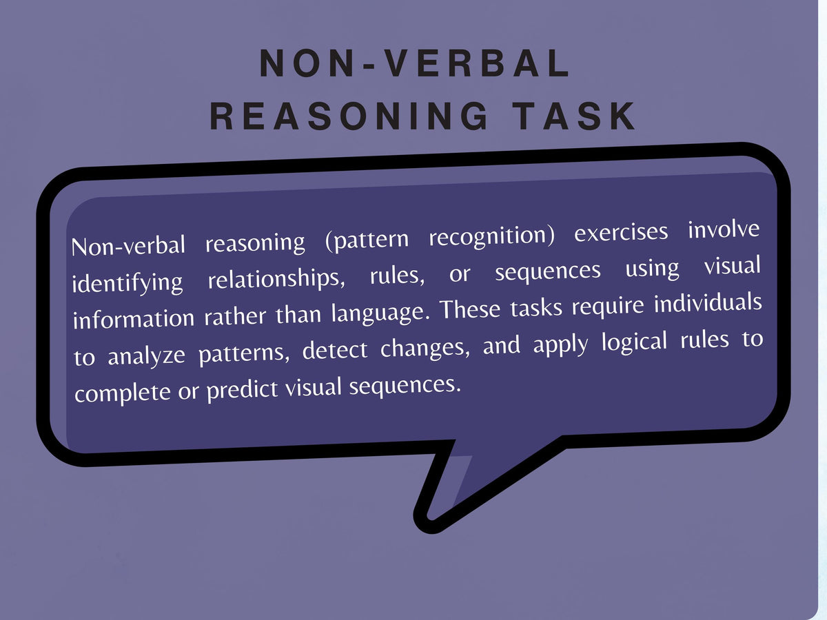 Pattern Recognition (15 Worksheets) - Reasoning – Rehab Worksheets