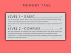 Picture Recall Task Worksheets (15 Worksheets) - Memory - Rehab Worksheets