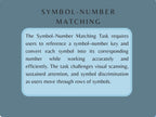 Symbol Digit Modalities Task (30 Worksheets) - Attention - Rehab Worksheets
