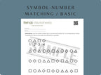 Symbol Digit Modalities Task (30 Worksheets) - Attention - Rehab Worksheets