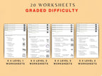 Task Sequencing (20 Worksheets) - Executive Functioning - Rehab Worksheets
