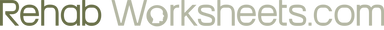 RehabWorksheets.com