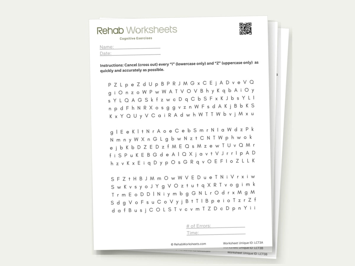 10 complex worksheets