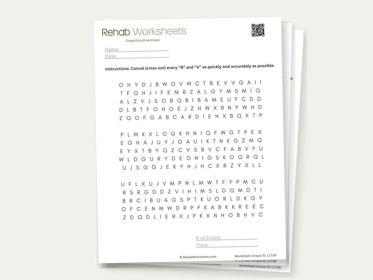 10 moderate worksheets