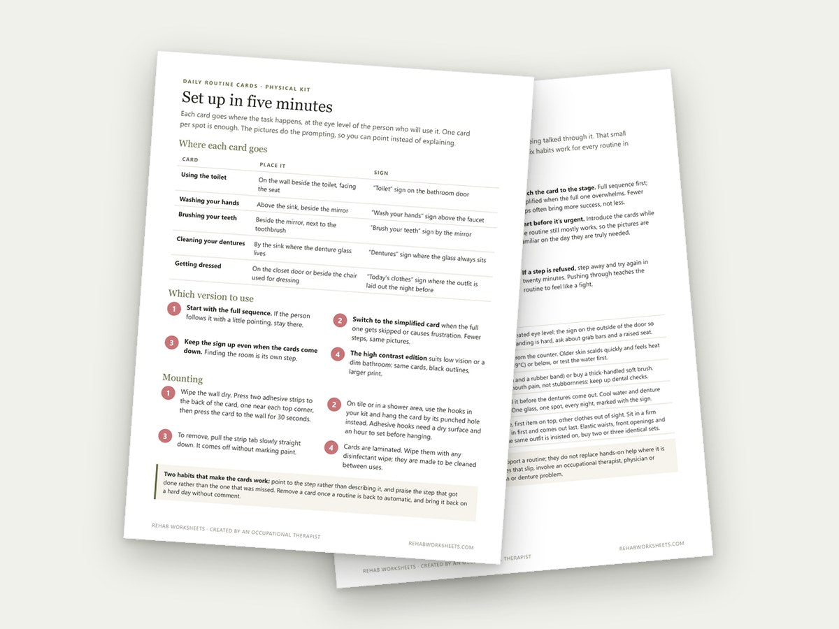 Caregiver guide